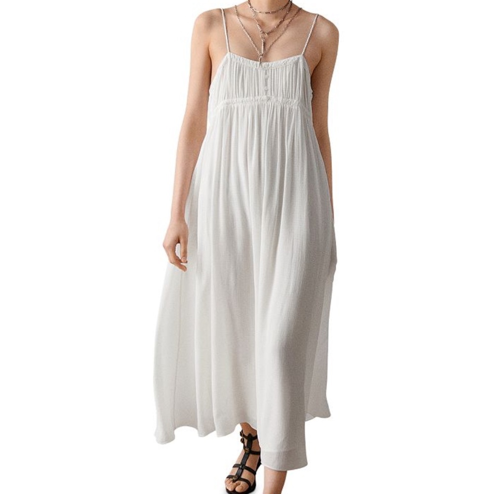 ba&sh Velma viscose midi dress